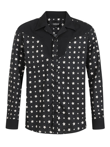 Miles Star Western Shirt by Collectif Menswear
