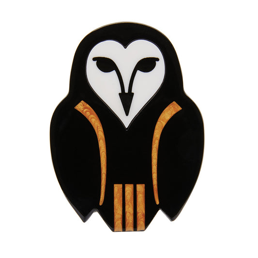 Owl Ornamental Brooch by Erstwilder
