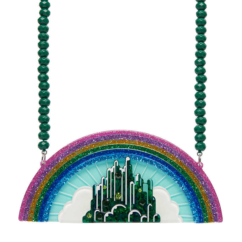 Emerald City Wizard of Oz Necklace by Erstwilder