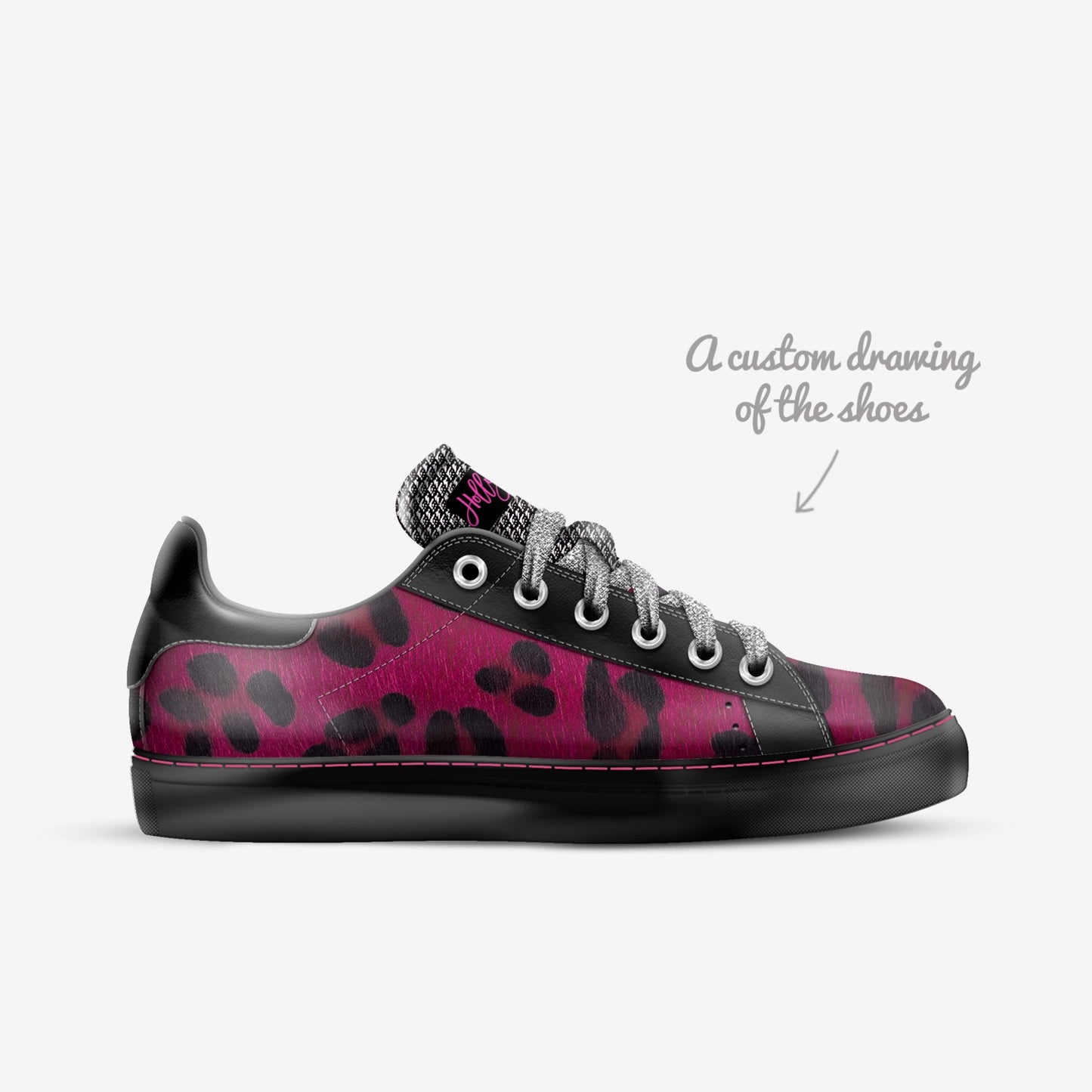 Holly deVille Shoes in Fuschia by Hollyville