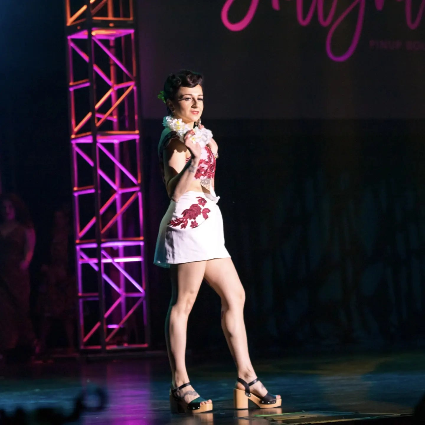 Two Piece Hawaiian Sarong Set by Hollyville