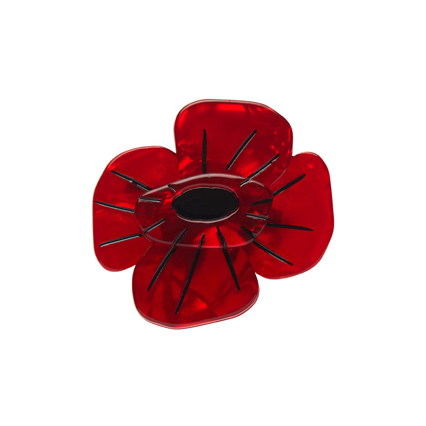 Remembrance Poppy Mini Brooch by Erstwilder