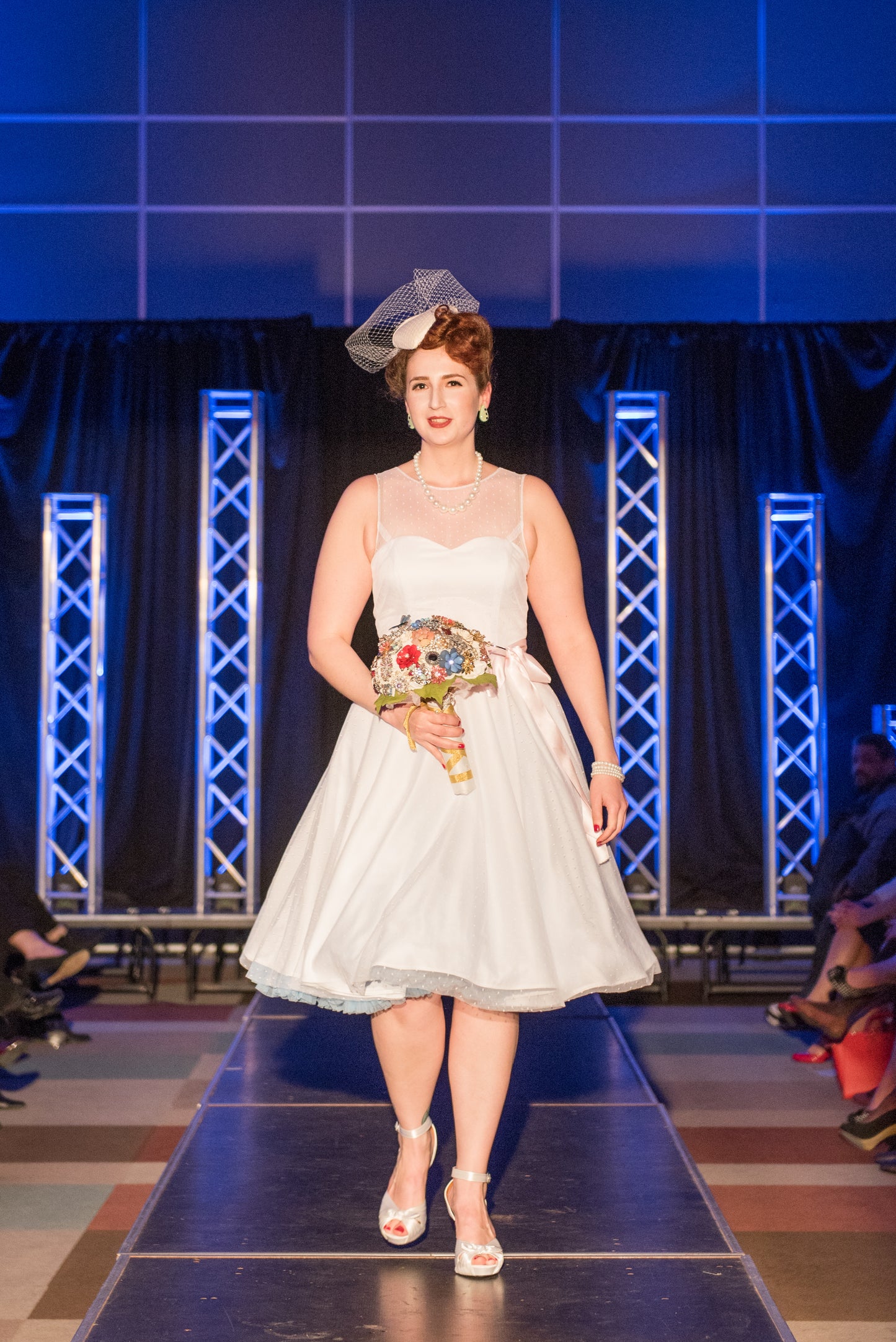Retro Pinup Wedding Dress by PMdesigns by Pamela Marie