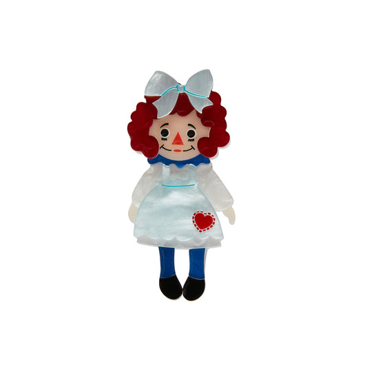 Raggedy Annie Mini Brooch by Erstwilder