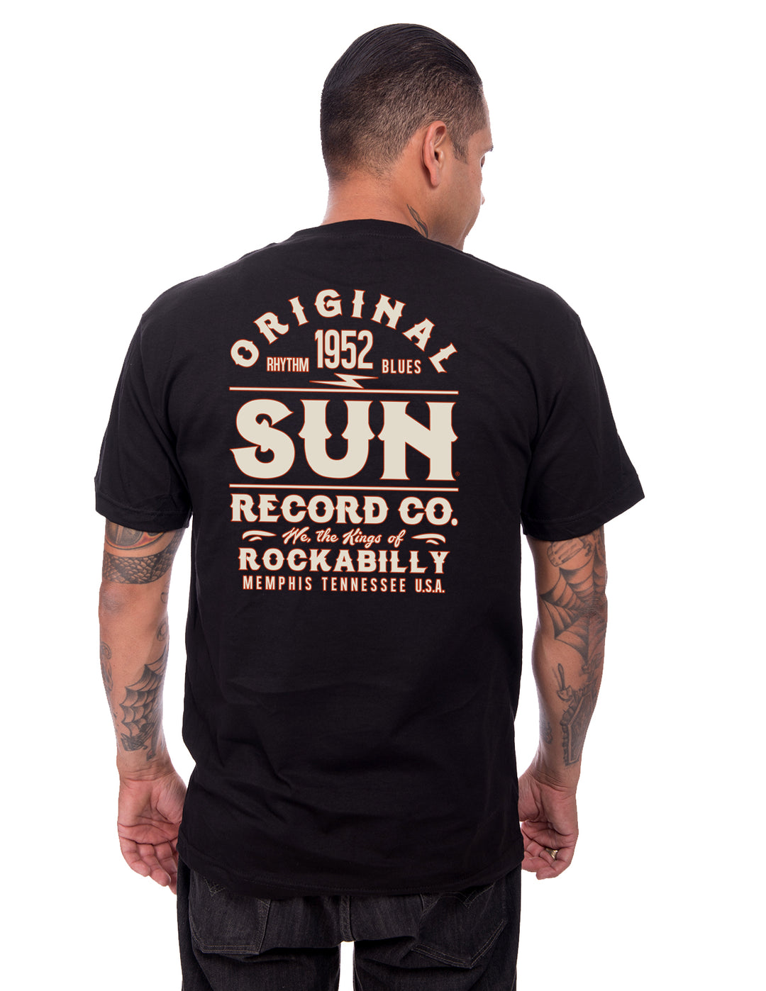 Original Sun Records Tshirt in Black
