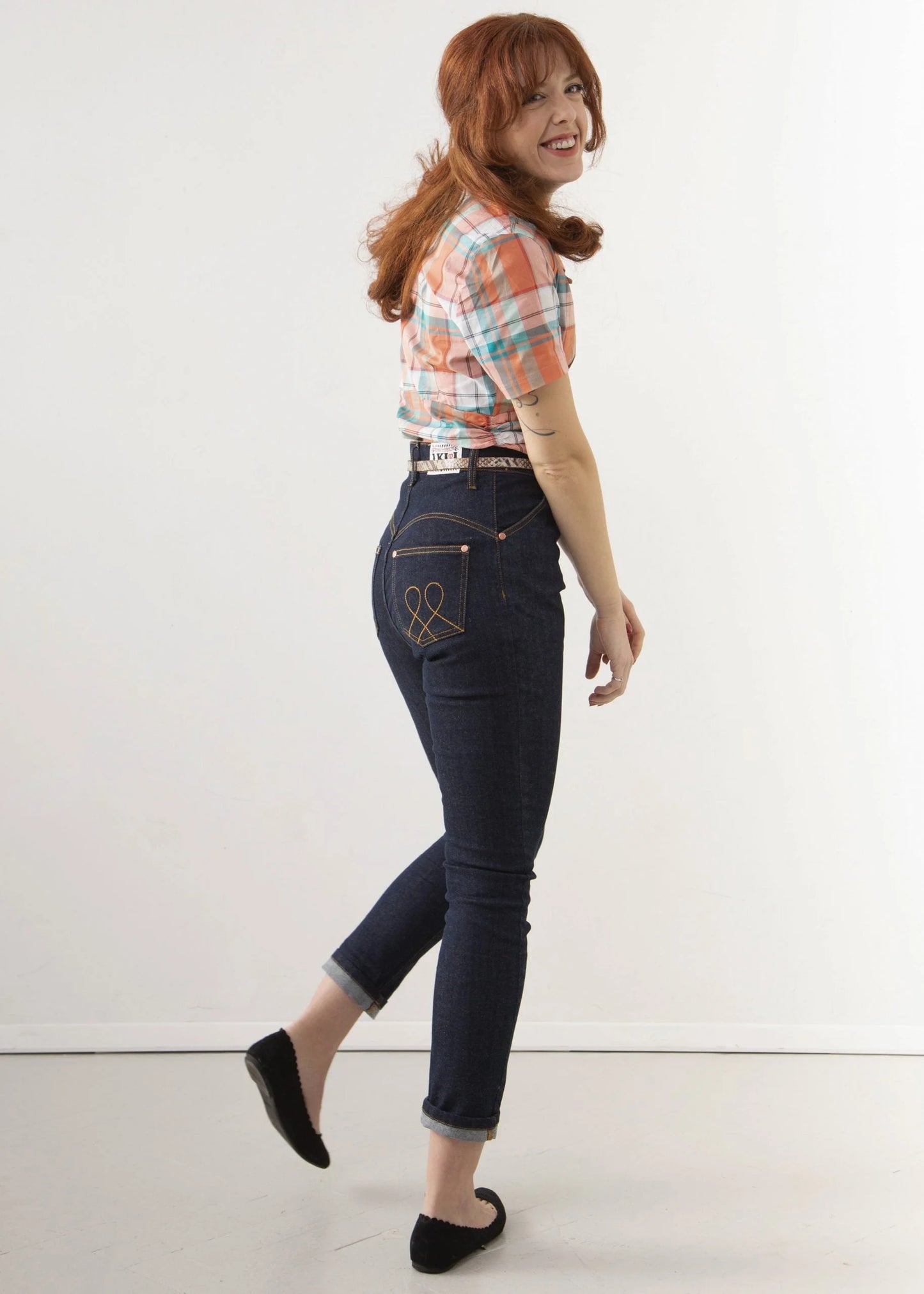 Polly Petite Jeans in Black by Lady K Loves