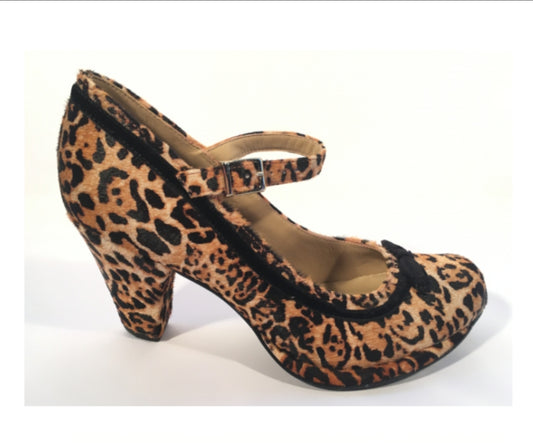 Leopard Pinup Heels by Cristofoli
