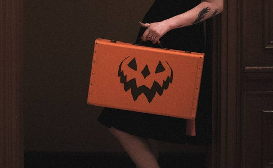 Haunted Hallows Traveling Case Vintage Trunk by Lively Ghosts