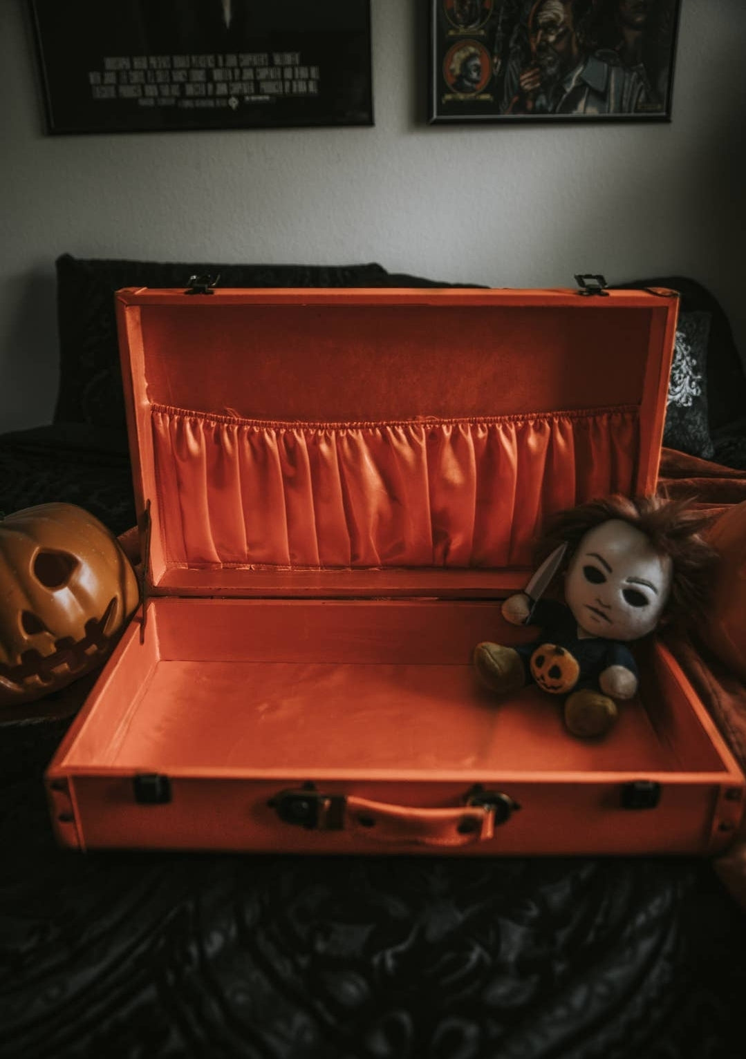Haunted Hallows Traveling Case Vintage Trunk by Lively Ghosts