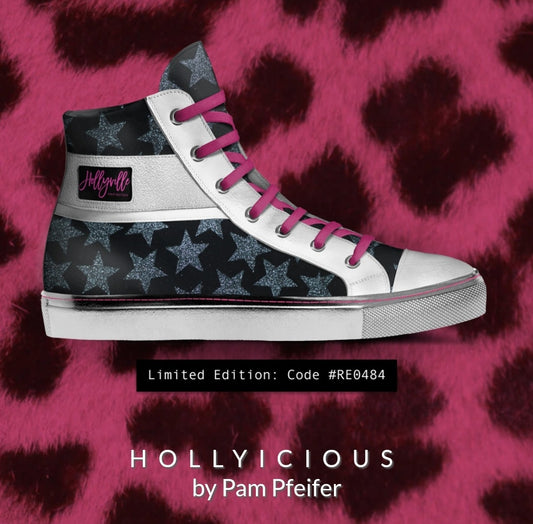 Hollyicious Classic High Top Star Sneakers by Hollyville