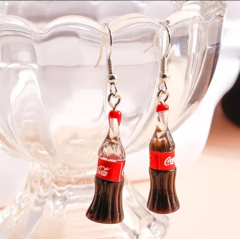 Soda Bottle Drop Earrings