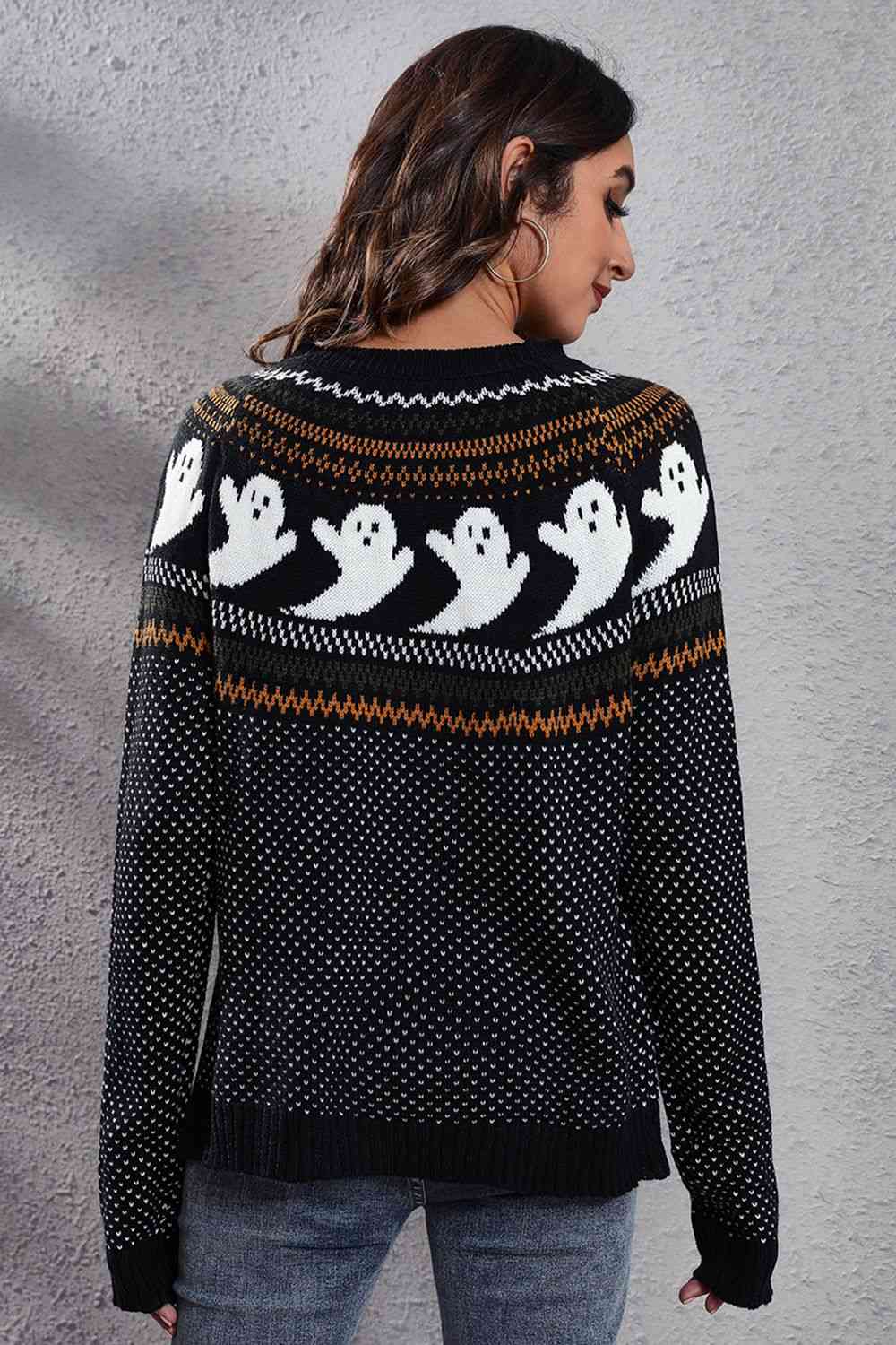 Halloween Ghost Sweater