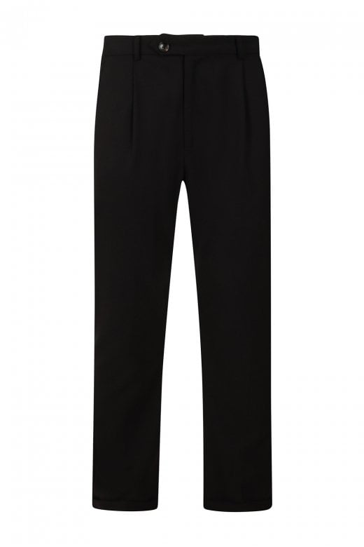 Black Robert Trousers by Collectif Menswear