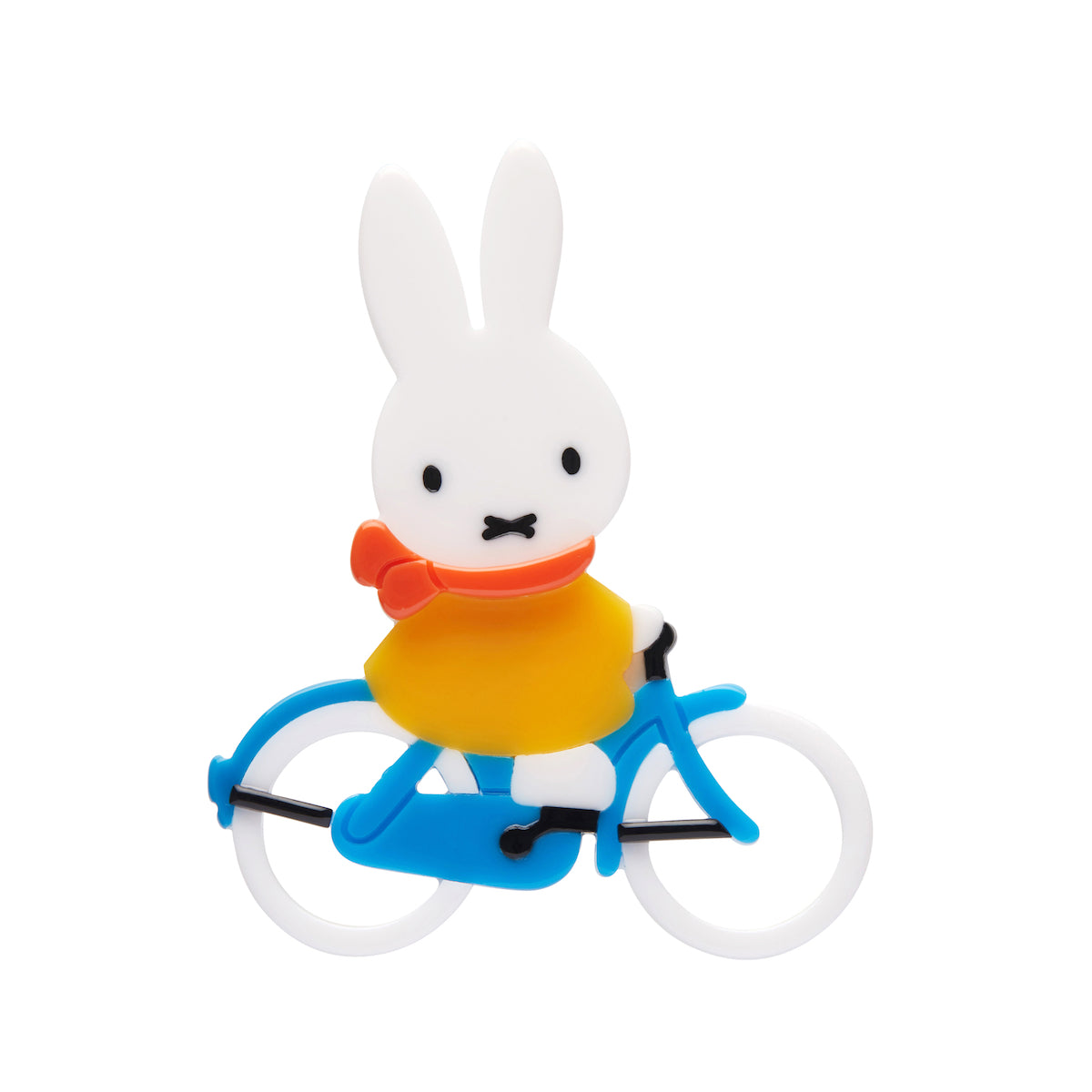 Miffy's Bicycle Brooch by Erstwilder