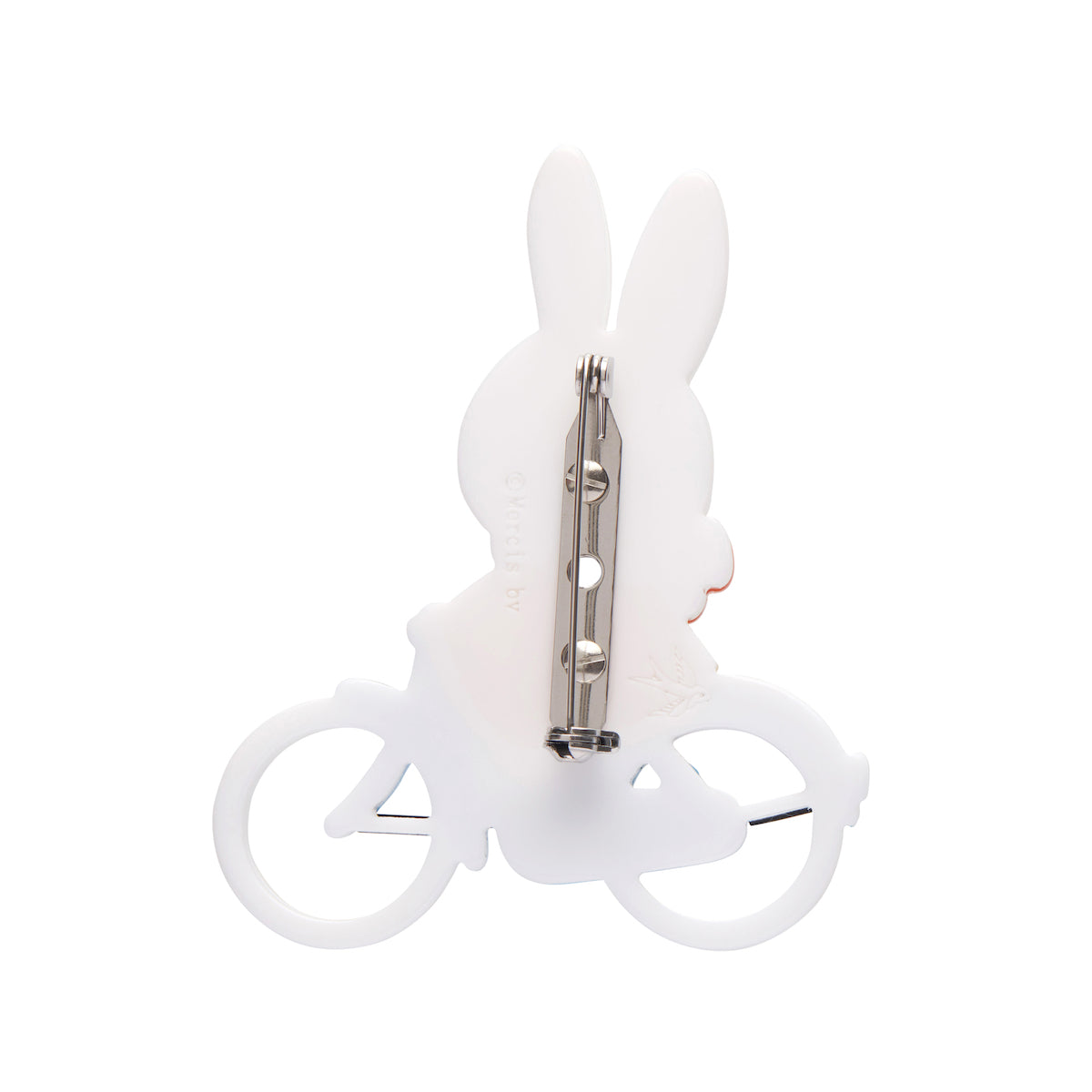 Miffy's Bicycle Brooch by Erstwilder